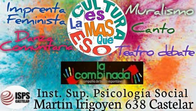 Este sábado, jornada cultural en Castelar