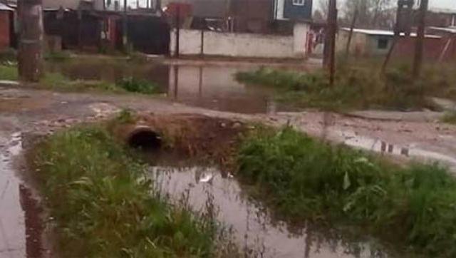Las lluvias generan inconvenientes en La Matanza