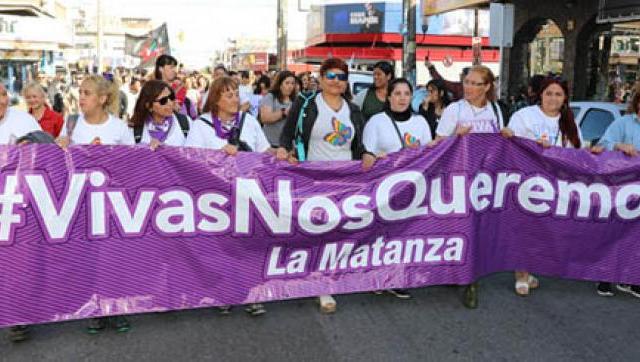 Se realizó la Marcha por el Día Internacional de la Lucha contra la Violencia de Género