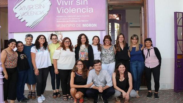 Ghi recibió a Gómez Alcorta en el Centro Municipal “Vivir Sin Violencia”