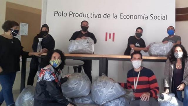 Morón promueve el trabajo autogestivo textil durante la emergencia sanitaria