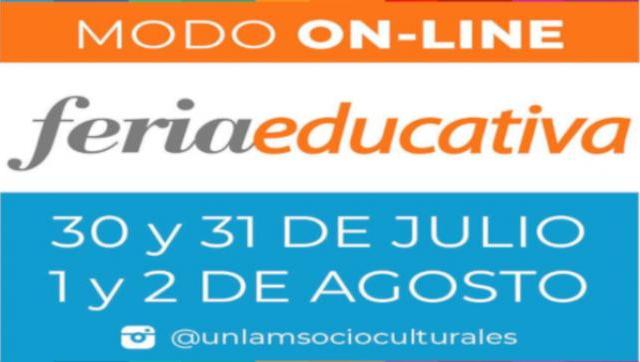 Con formato virtual, comienza una nueva edición de la Feria Educativa de la UNLaM