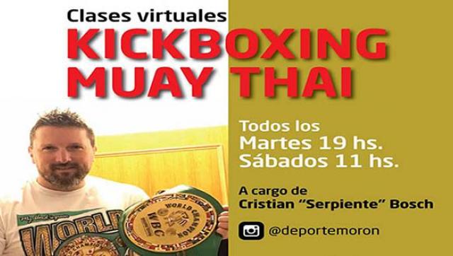 El Municipio lanza un curso online de kickboxing Muay Thai