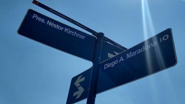 Señalización Ruta Provincial Diego Armando Maradona