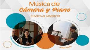 Clásica al atardecer presenta “Música de cámara y piano”