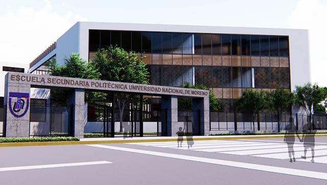 La escuela secundaria politécnica de la UNM es de Moreno y es de todos y todas