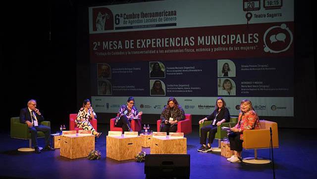 Morón expuso en Barcelona en la Cumbre Iberoamericana de Agendas Locales de Género
