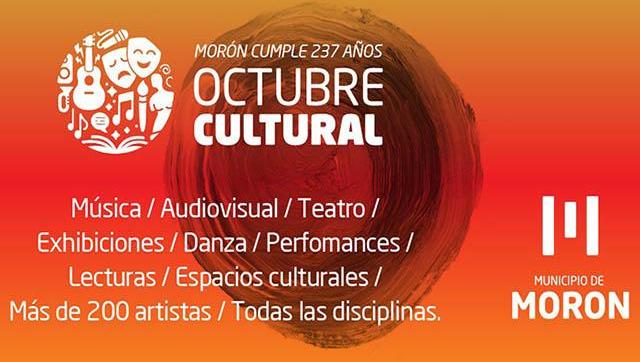 Morón cierra Octubre Cultural con diversas actividades