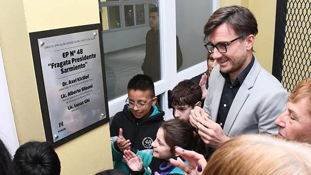 Nuevo edificio de la Escuela Primaria Nº48 de Castelar sur
