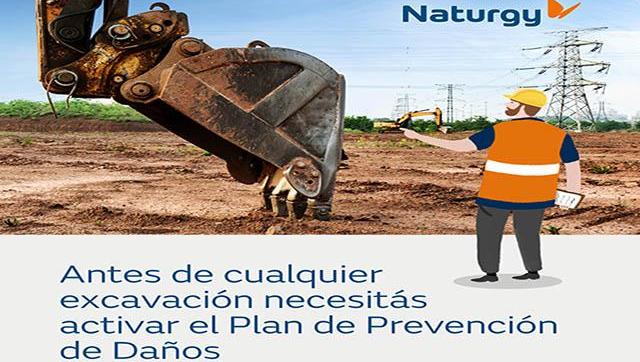 “Llame antes de excavar” la campaña de seguridad de Naturgy