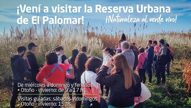 Visitá la Reserva Urbana de El Palomar: un oasis natural en el oeste