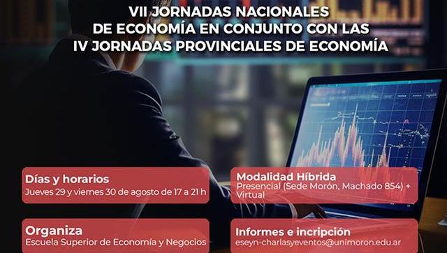 La Universidad de Morón será sede de las VII Jornadas Nacionales de Economía