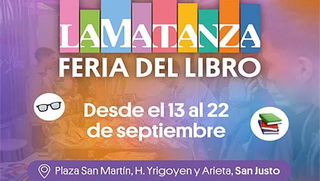 Llega la 17° edición de la Feria del Libro de La Matanza