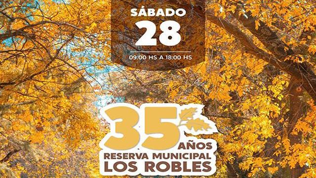 La Reserva Natural Los Robles celebra sus 35 años con una gran fiesta familiar