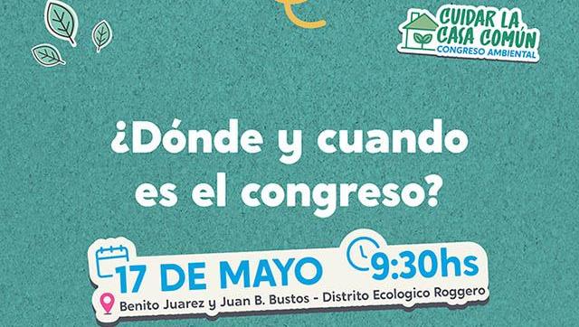 Ecología y Justicia Social: llega un congreso clave a Moren 