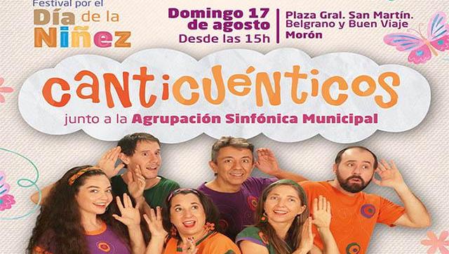 Morón festeja el Día de la Niñez con shows, juegos y actividades en todo el distrito