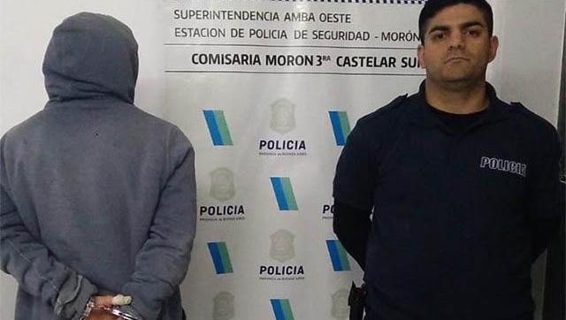 Dos detenidos en Castelar tras robo frustrado por cámaras del Municipio