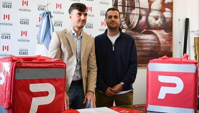 Morón y PedidosYa se unen para mejorar el delivery y apoyar a emprendedores locales
